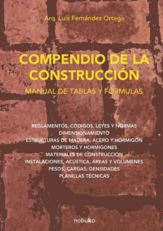 Compendio De La Construccion